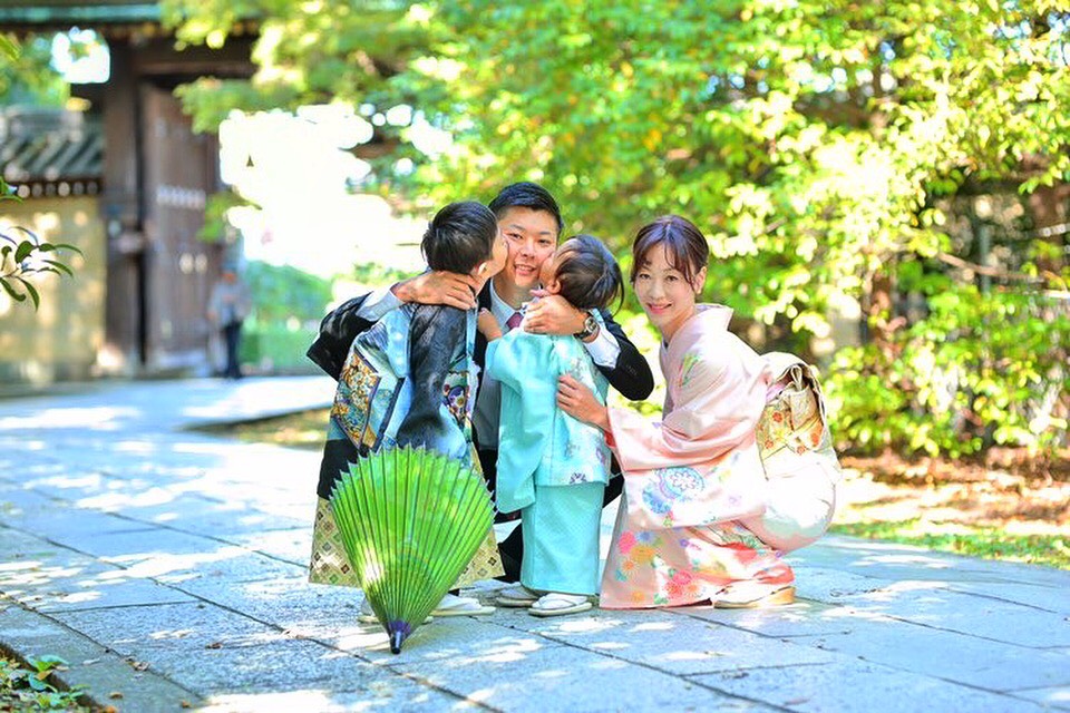 親子でレンタル！七五三、訪問着♪