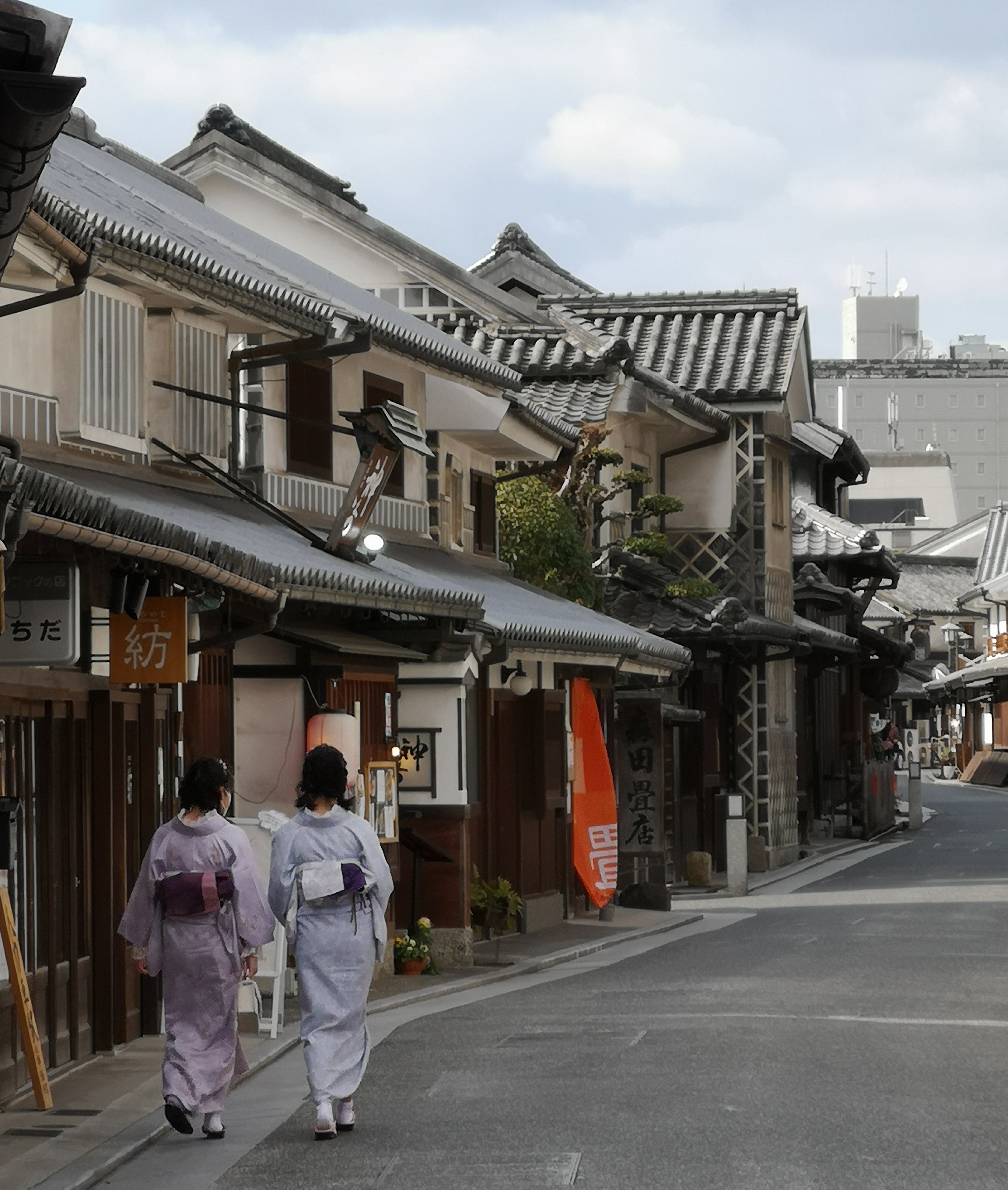 倉敷美観地区とお着物♪