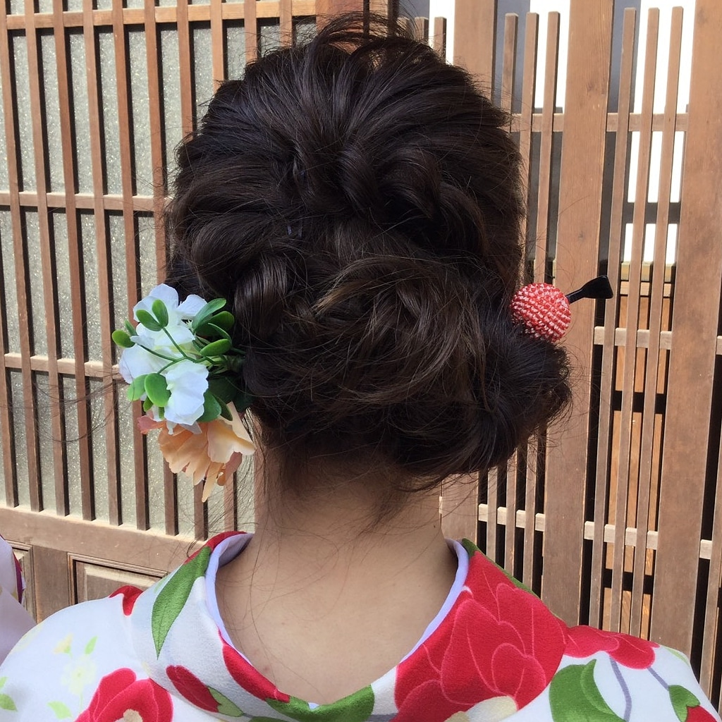 ヘアアレンジもおまかせください♪