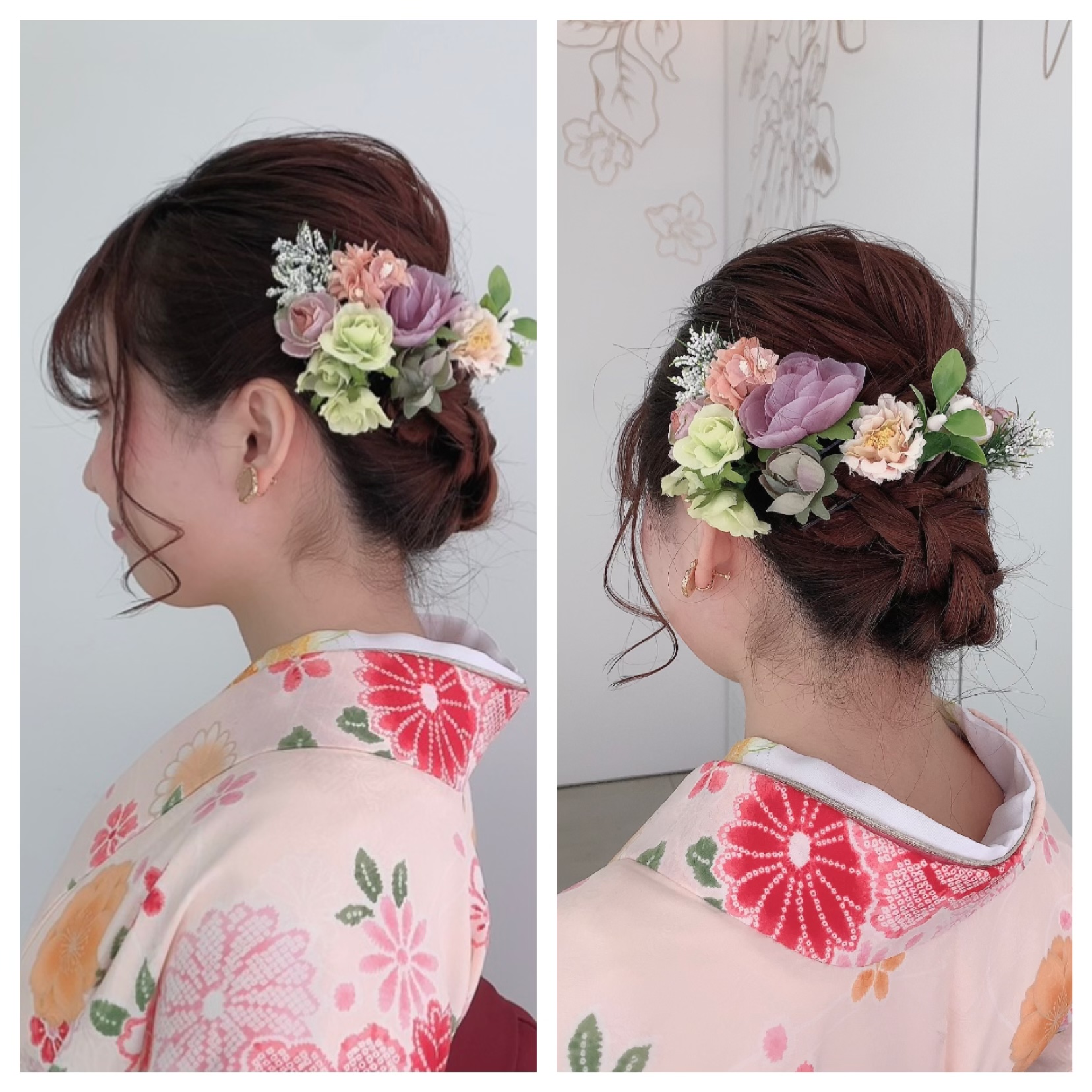 Flower hair Style♡