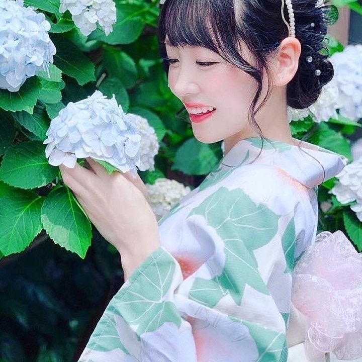 紫陽花♡浴衣レンタル