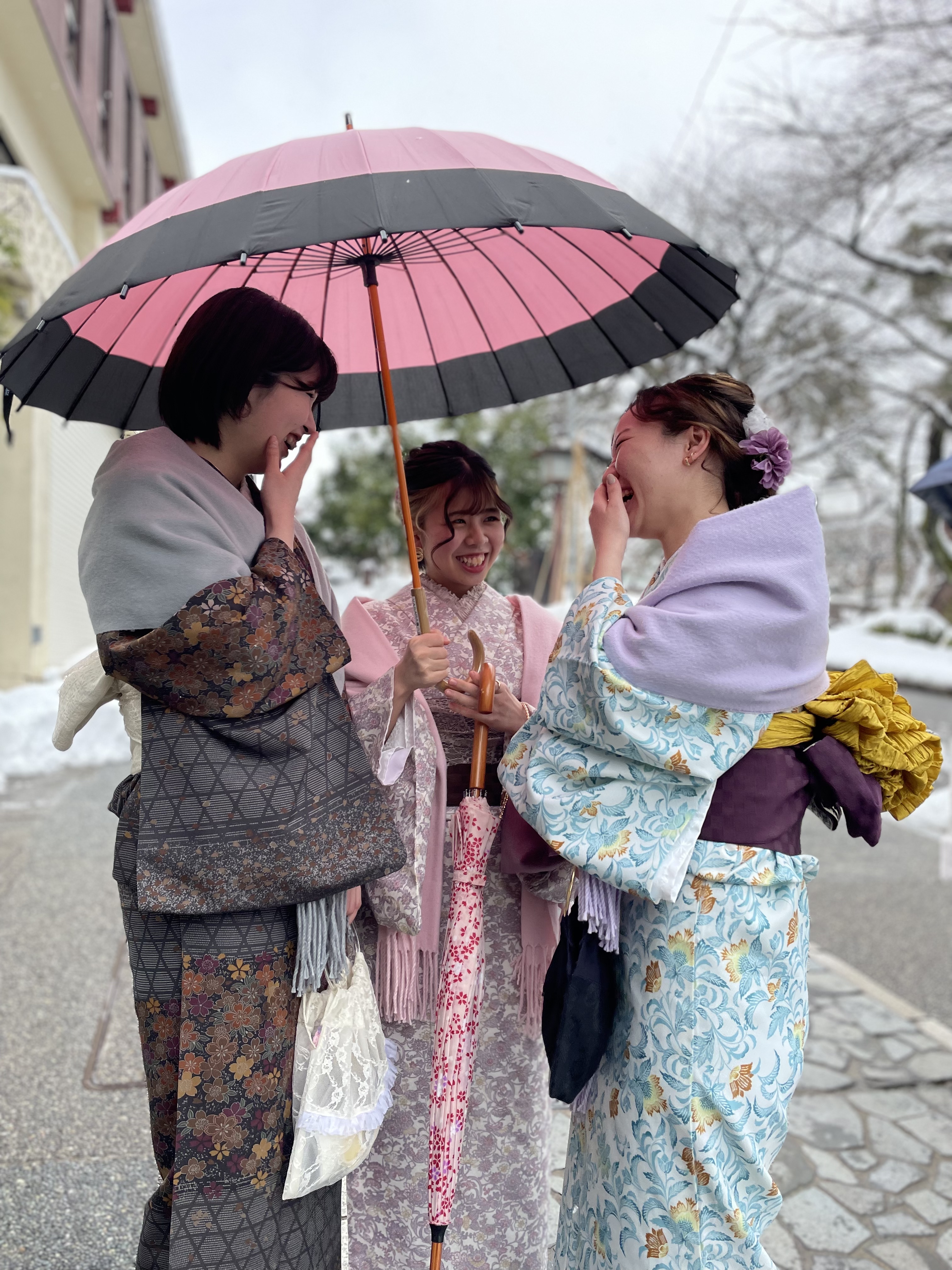 雨の金沢♡